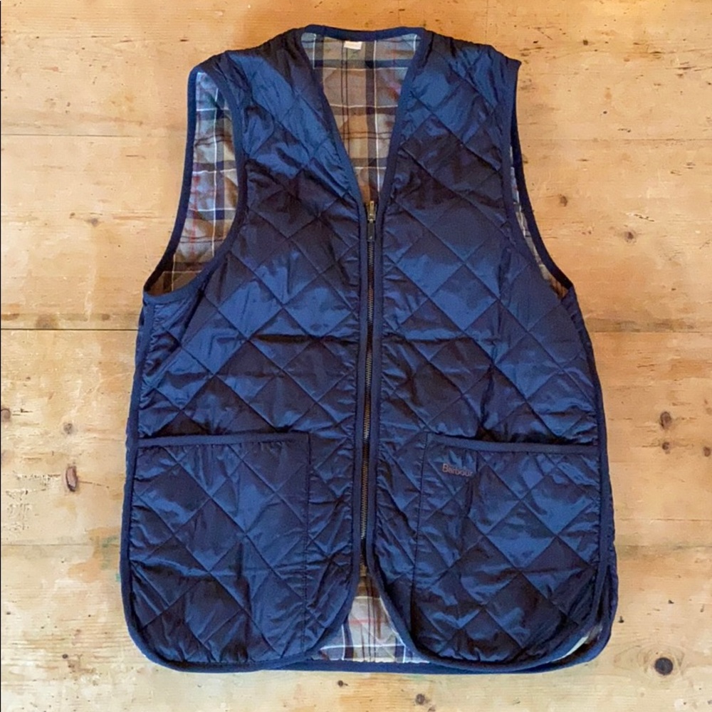 Barbour Quilted Vest/Zip-in Liner